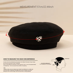 Solid Classic Beret Winter Warm Ladies Beanie French Style Hat