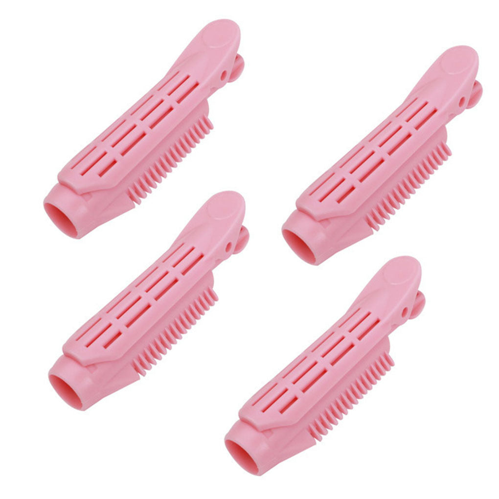 4pcs Natural Fluffy Hair Clip Curly Hair Root Clip Bangs Hair Accessories