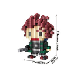 Anime Model Series Assembled Building Blocks Toy