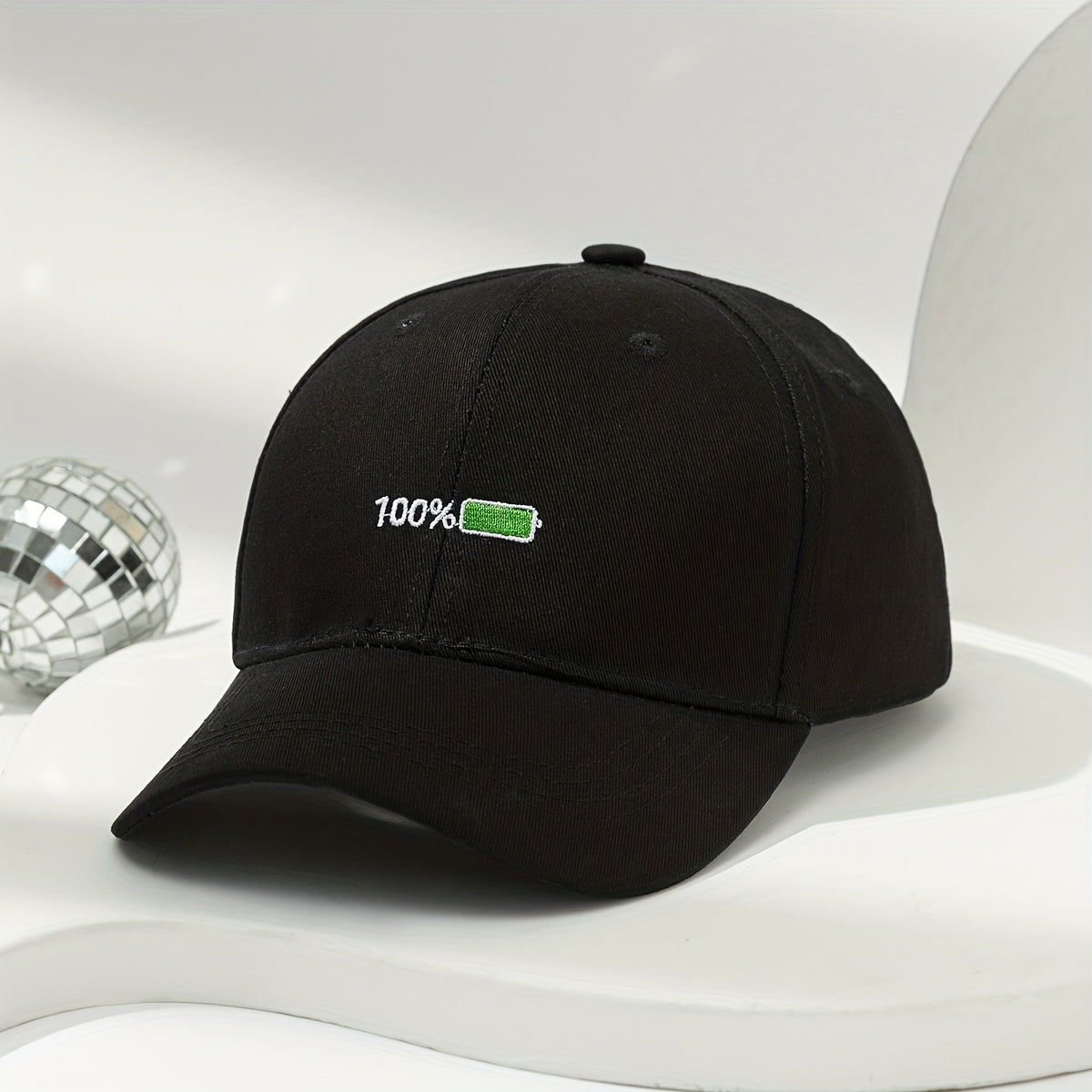 Mens Embroidered Sunscreen Baseball Cap - 100 Pattern