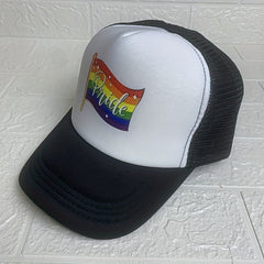 Rainbow Element Net Cap Baseball Cap for Men
