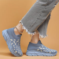 Women's Heighten Flyknit Sneakers Casual Wear Resistance Shoes