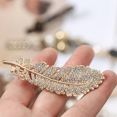 6pcs Faux Pearls Hair Clips Bling Hair Pins Headwear For Girls