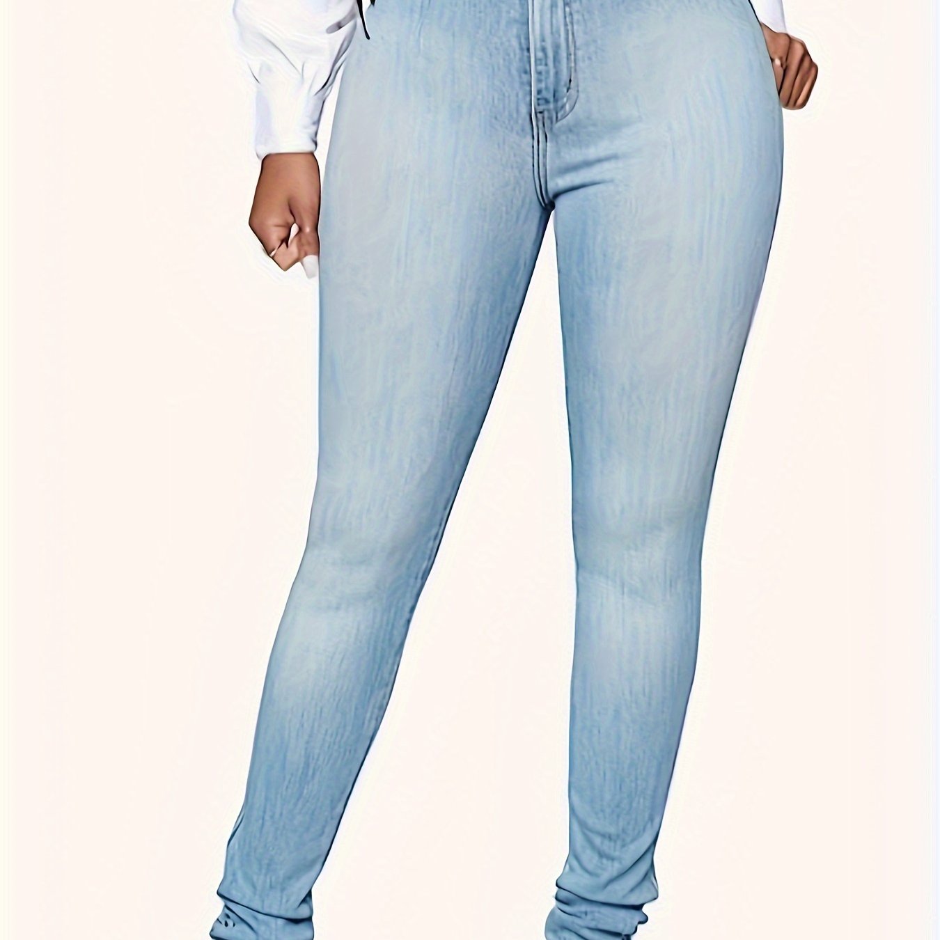  High Rise High Stretch Skinny Jeans