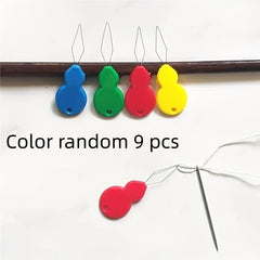 9pcs Needle Threading Machine Lead Large Calabash Cross Stitch Sewing