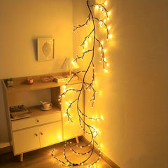 DIY Vine Lights USB Plug Branch Lights 96 LEDs Tree Lights