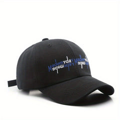 Letter Embroidery Unisex Baseball Cap Solid Dad Hats Sports