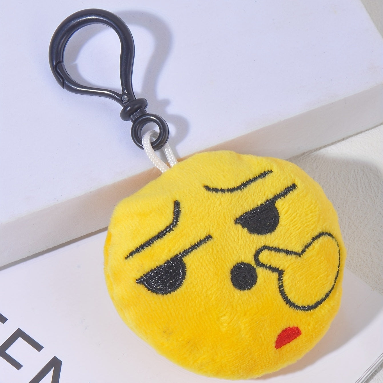 Fuzzy Toy Keychain Fluffy Key Ring Purse Bag Backpack Ornament
