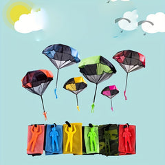 Hand Throw Parachute Soldier Outdoor Toy