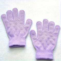 Kids Winter Gloves Knitted Warm Elastic Gloves for 6 8 Year Boys Girls