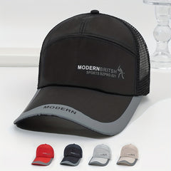 Mesh Breathable Baseball Cap Quick Drying Casual Adjustable Dad Hat Unisex