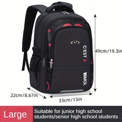 Large Capacity Waterproof Schoolbag for Primary Student