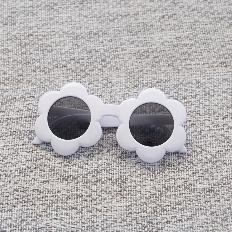Flower Shaped Frame Sunglasses for Kids Party