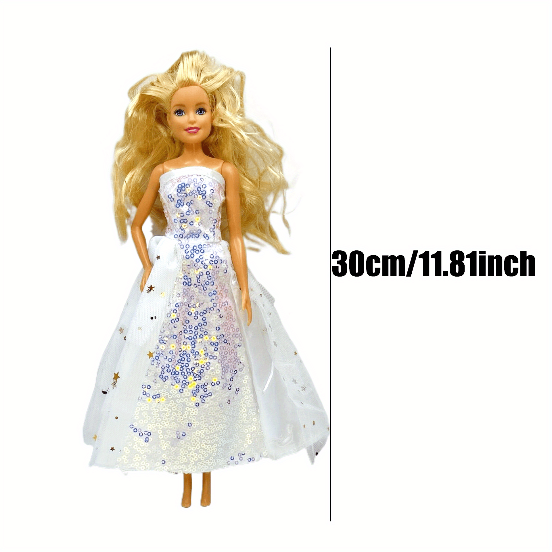 Princess Wedding Doll Evening Dress - High End Mesh Dresses
