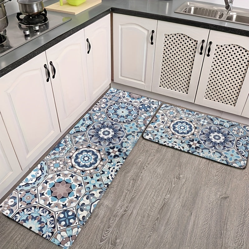 Bohemia Persian Pattern Anti fatigue Kitchen Mat