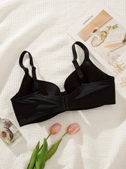  Full Coverage Push Up T-shirt Bra with Adjustable Straps