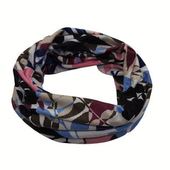 Leaf Print Beanie Casual Lightweight Skull Hat Neck Gaiter Unisex Chemo Cap