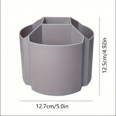 360 Rotating Modern Pen Holder Large Capacity Storage Box