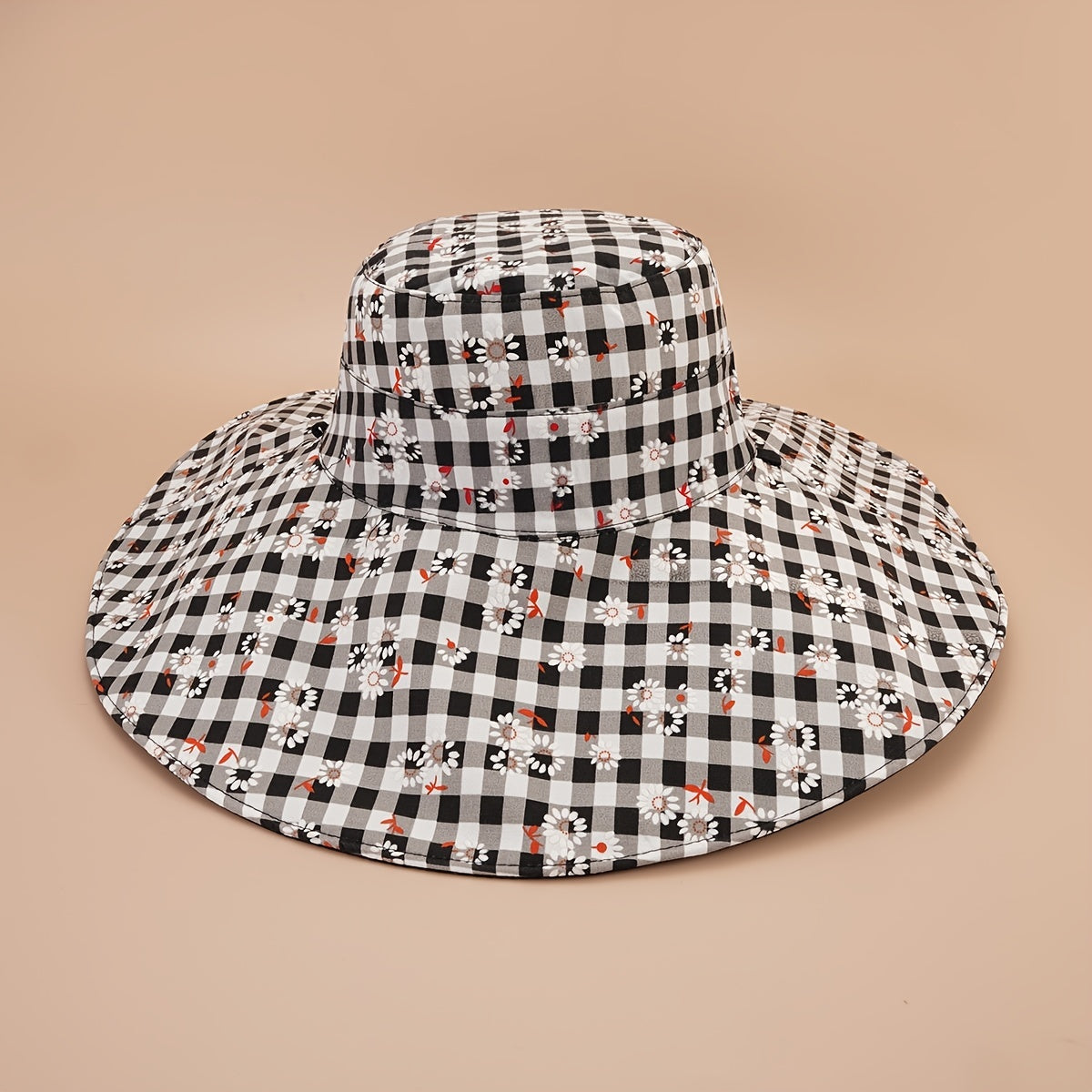 Ladies Bucket Hat with Face Cover for Autumn & Winter