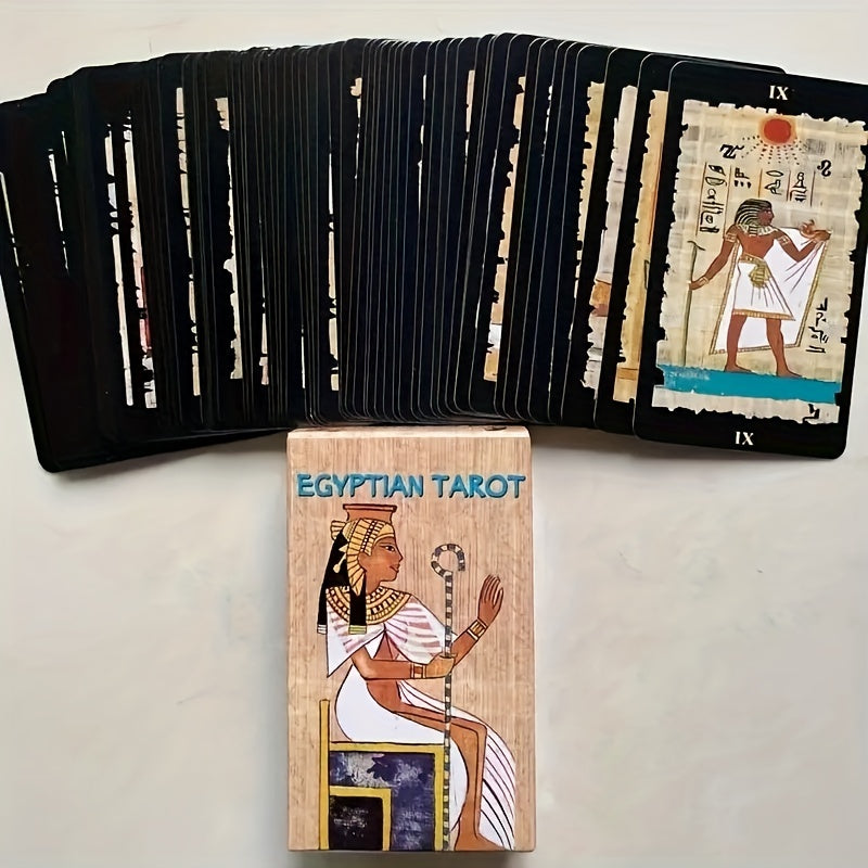 Egyptian Tarot Destiny Cards for Divination with Instructional Guide