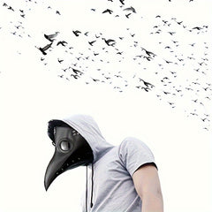 Steampunk Plague Doctor Mask Gothic Cosplay Beak Mask for Halloween Costume