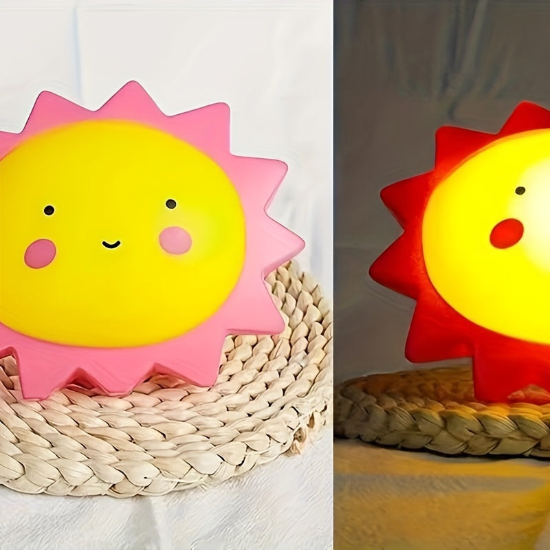 Lovely Sun Lamp Creative Night Lamp Room Decoration Table Lamp Bedside Lamp
