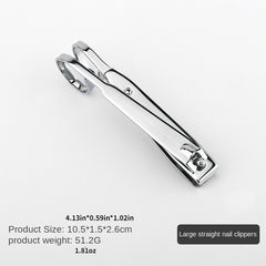 Large Carbon Steel Nail Clippers with Long Handle for Manicure