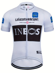 Gradient Cycling Jersey Quick Dry High Stretch Breathable
