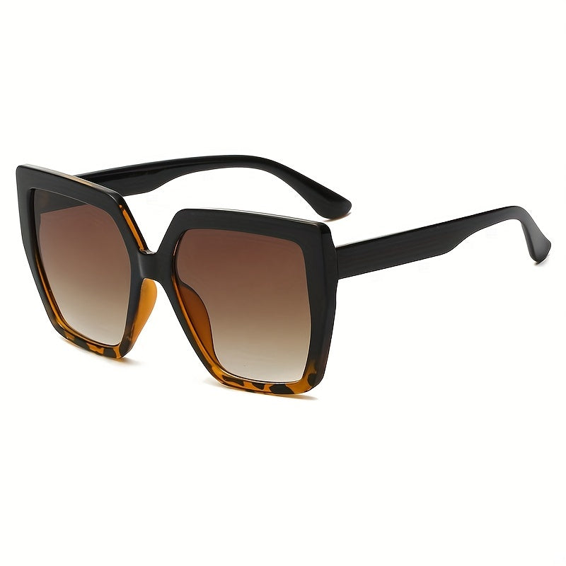Oversized Square Sunglasses Gradient UV400