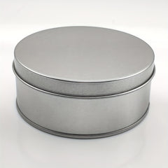 1pc Round Metal Dice Box - Silver Metal Dice Box for Storing Dice