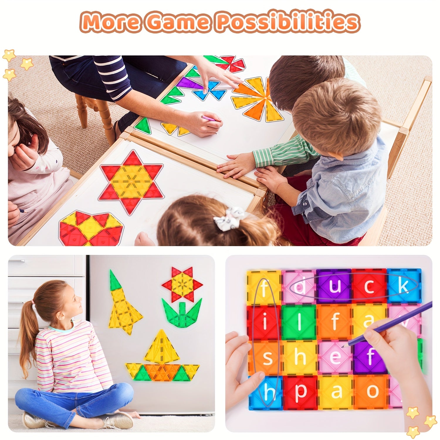94pcs Magnetic Building Blocks Educational Toy