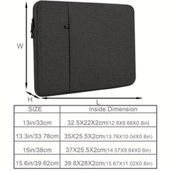 Laptop Case 33 02 39 62 Cm Briefcase Waterproof Shock Resistant