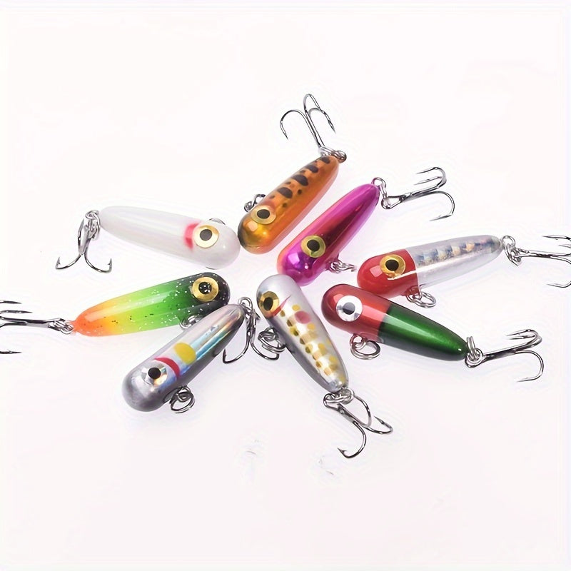8pcs Sinking Pencil Fishing Lure Mixed Colors Set 1 18inch 2 8g Mini Wobblers