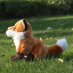 Emulational Fox Plush Toy for Kids - Birthday Gift Not Animal Fur