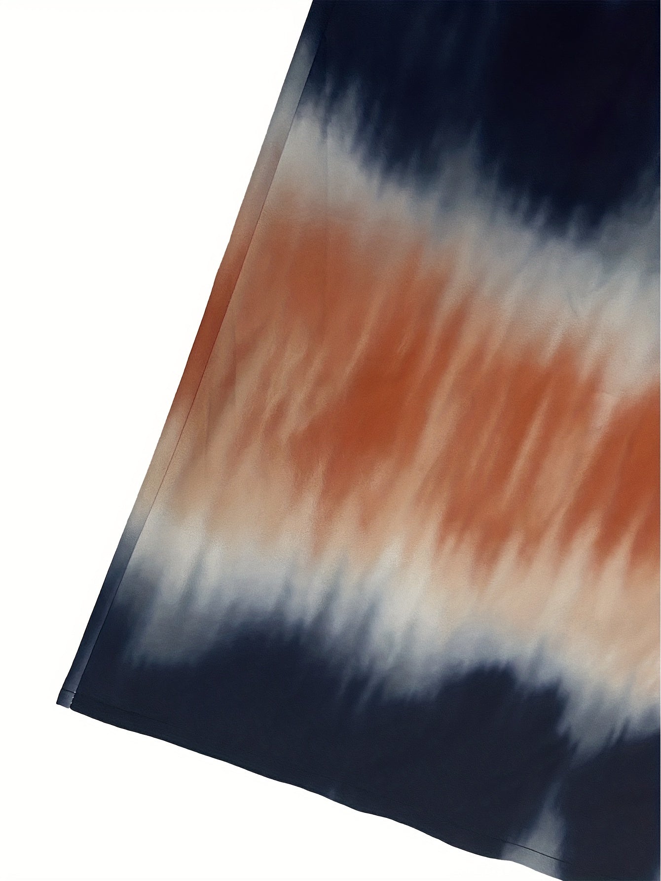 Tie Dye Long Sleeve Maxi Shirt Dress