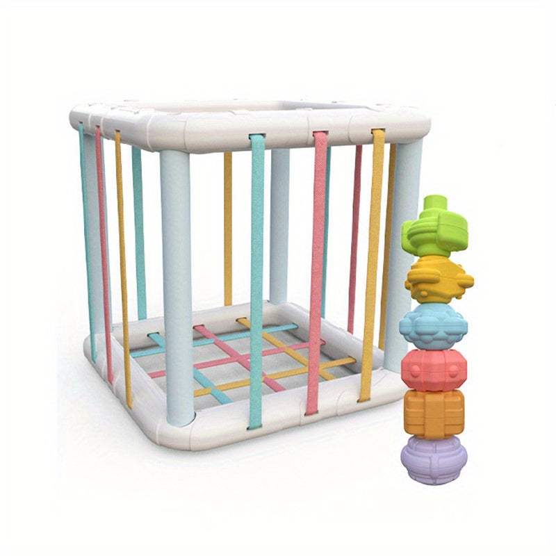 Rainbow Cecile Toy Educational Folding Music Baby Grasping Shape