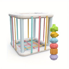Rainbow Cecile Toy Educational Folding Music Baby Grasping Shape