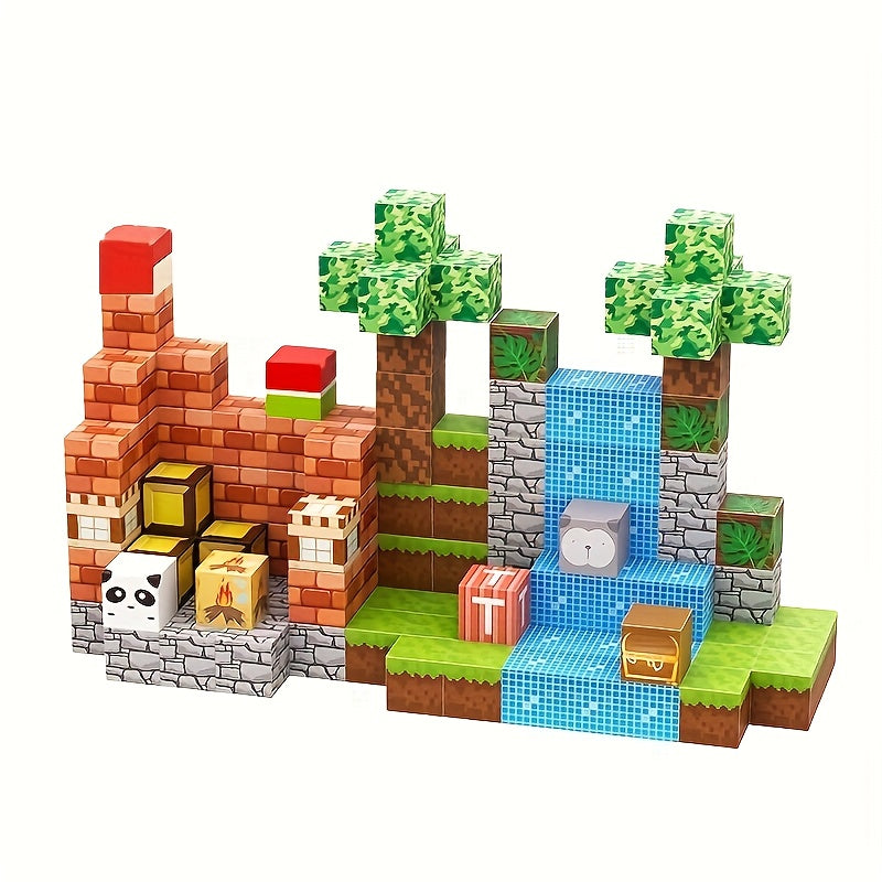Magnetic Toy Set Building Blocks Stacking Toys for Boys and Girls