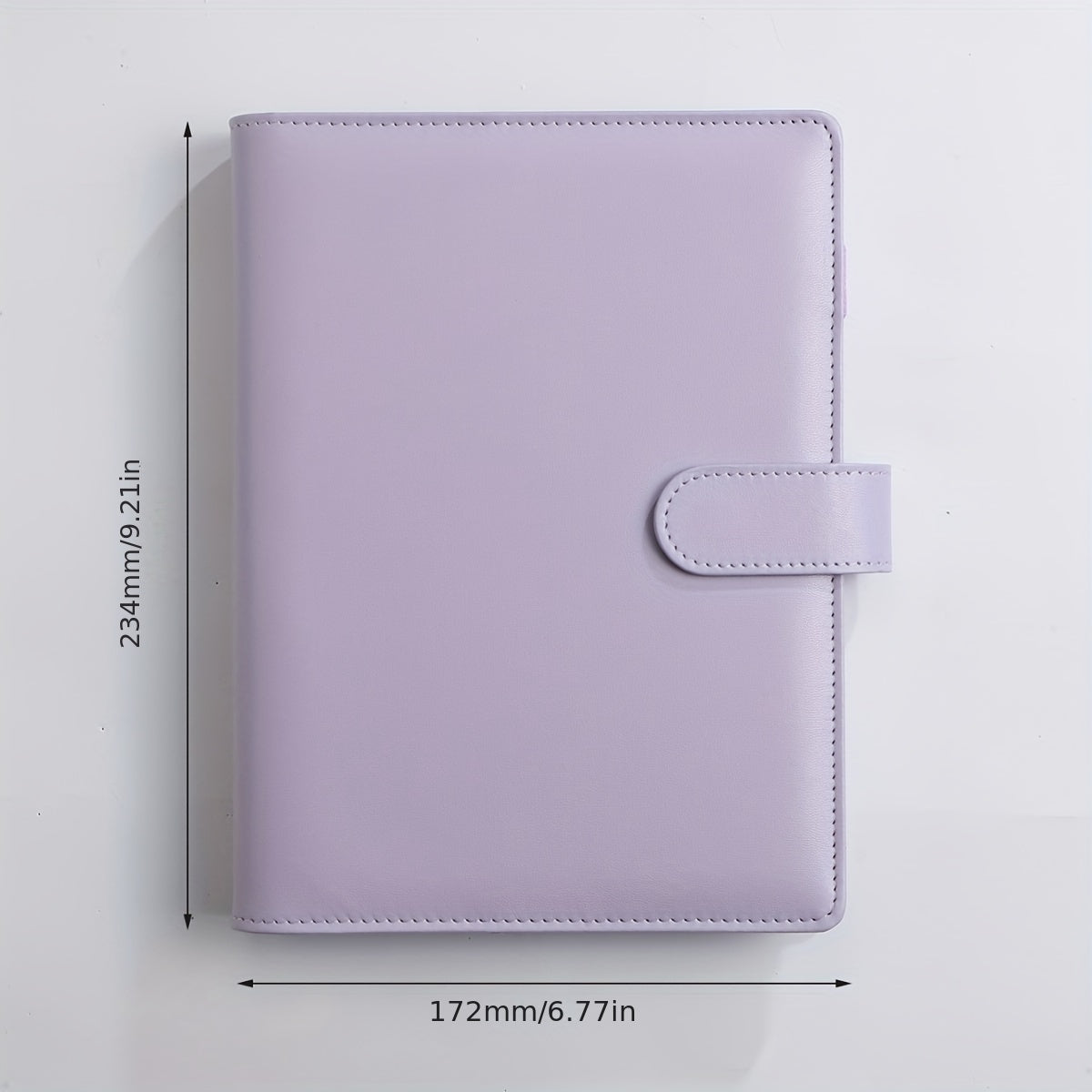A5 PU Leather Cash Envelope Budget System with 6 Pockets