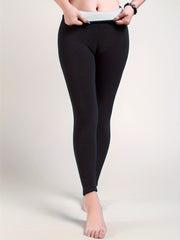 Soft Yoga Pants Fleece Liner Stretchy Slim Fit Leggings Women's Activewear