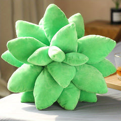 3D Simulation Succulents Cactus Pillow 18in Plush For Room Decor