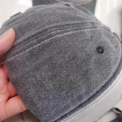 Distressed Washed Cotton Baseball Cap