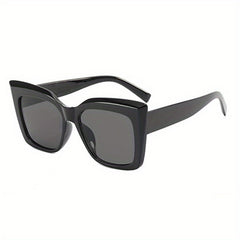 Oversized Cat Eye Sunglasses Women Gradient UV Protection Glasses