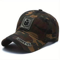 Camouflage Military Cap Retro Baseball Cap Men Women Spring Summer Sun Visor