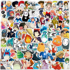 100pcs Anime Cartoon Series Graffiti Stickers Waterproof DIY Creative
