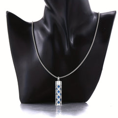 Aromatherapy Diffuser Necklace Stainless Steel Box Style