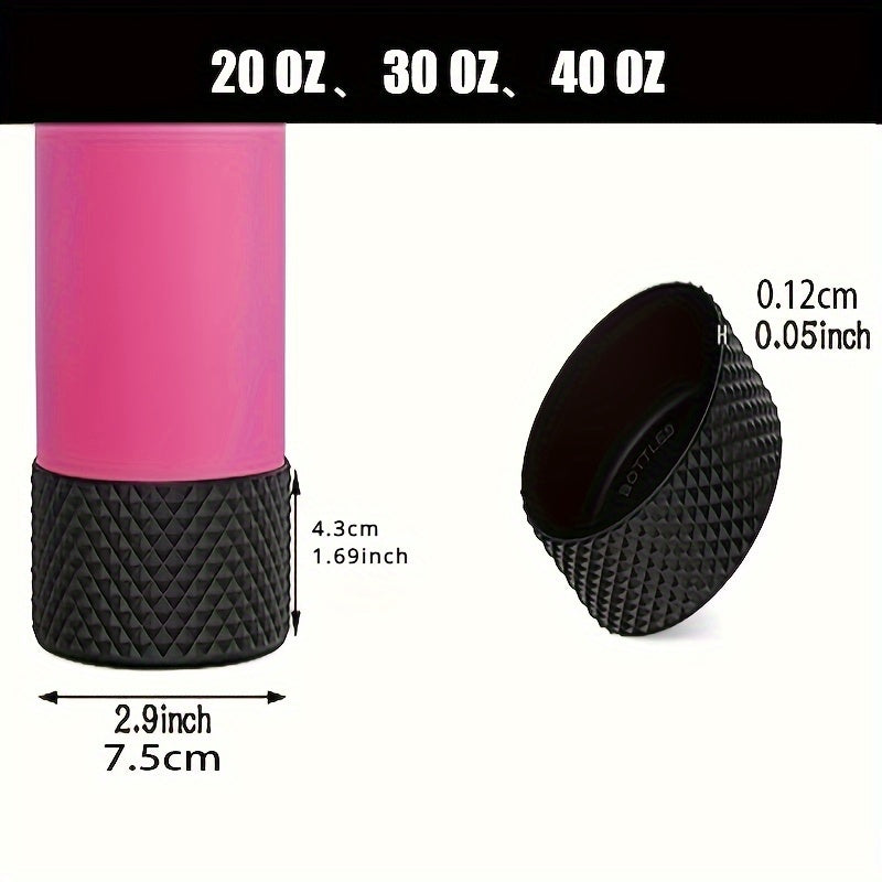 Non Slip Silicone Bumper Cover for 20oz 30oz 40oz Tumbler