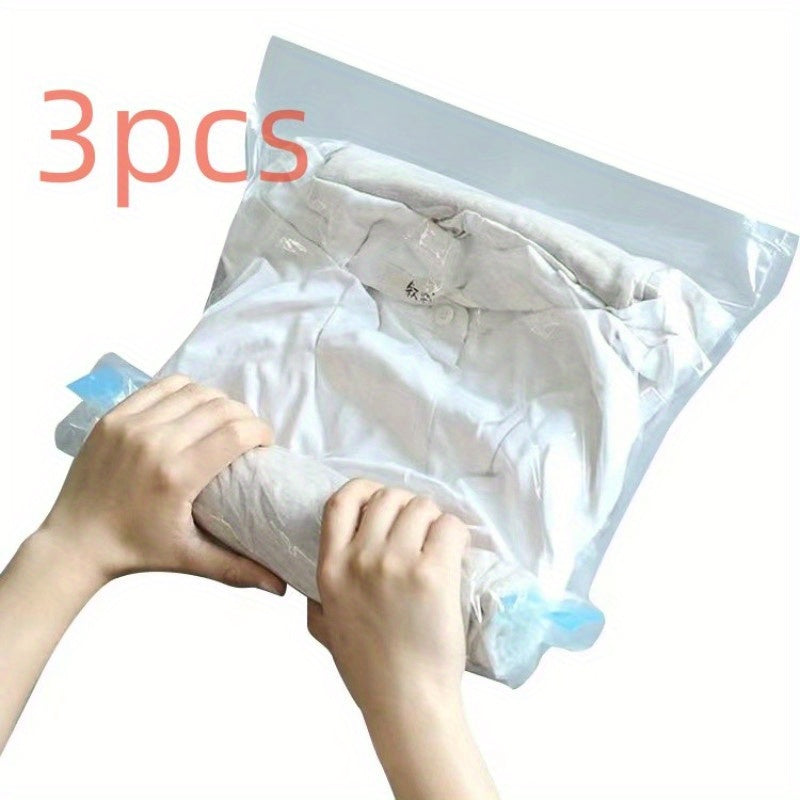 Vacuum Compression Travel Organizer Bag Wet Dry Separation Bag