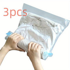 Vacuum Compression Travel Organizer Bag Wet Dry Separation Bag