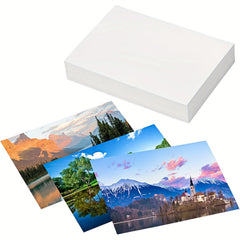100 Sheets High Gloss Photo Paper for Inkjet Printer 8.89 x 12 200gsm
